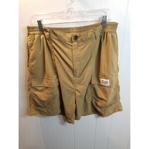 Bimini Bay Outfitters LTD Mens Dark Khaki‎ Cargo Hiking Shorts Size XL Camping
